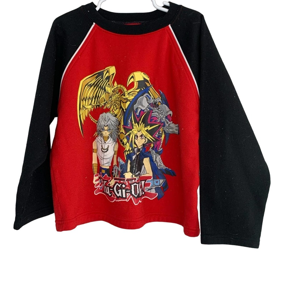 VINTAGE 1996 YU-GI-OH BOYS LONG SLEEVE SWEATSHIRT SIZE SMALL